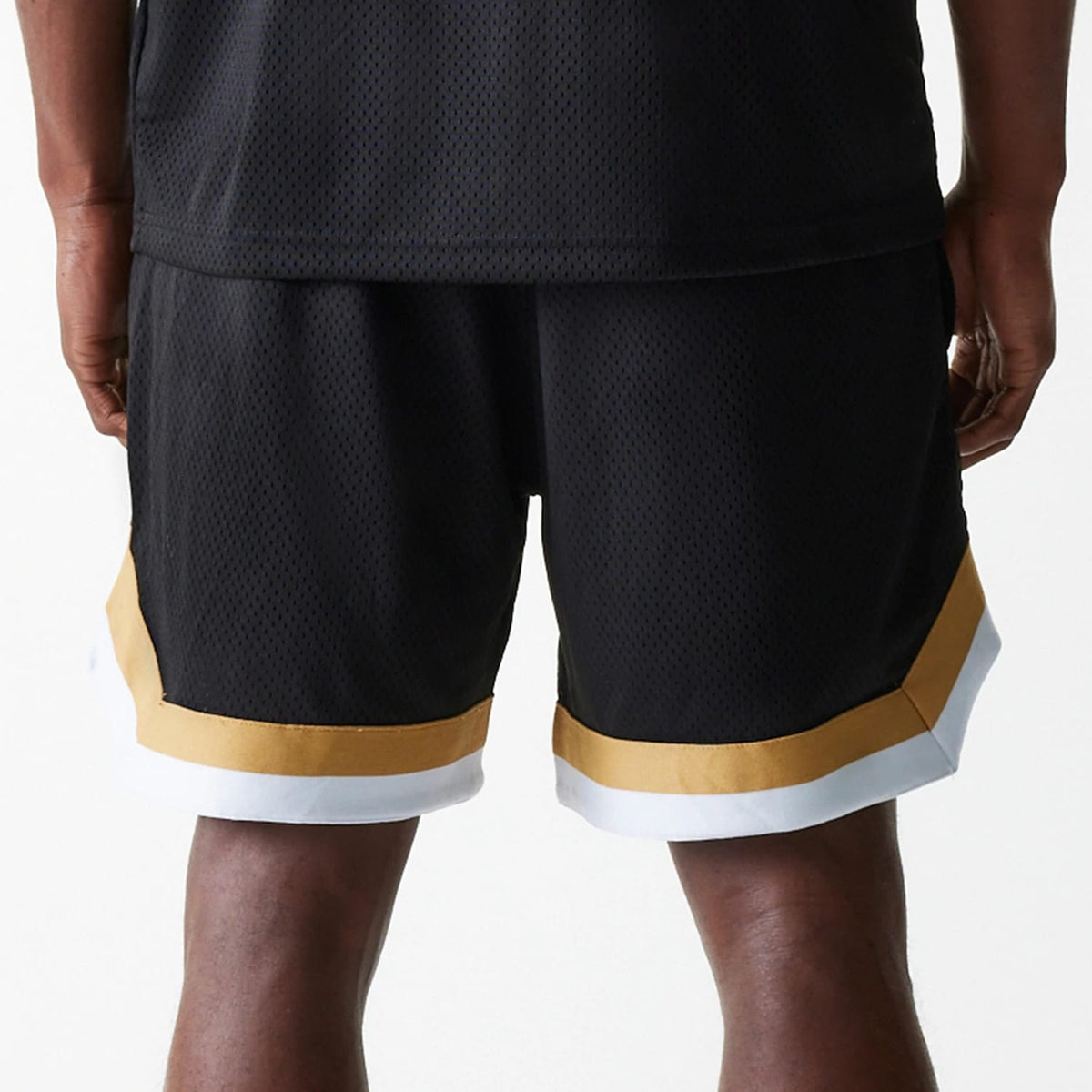 San Francisco 49ers NFL Mesh Black Shorts-klyvox