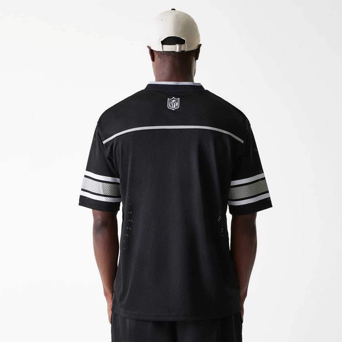 Las Vegas Raiders NFL Mesh Black Jersey-klyvox