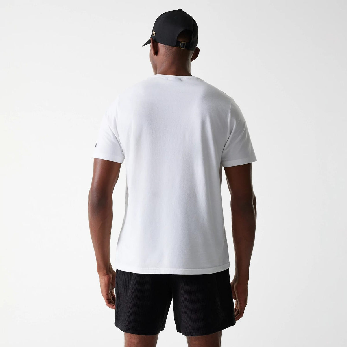 New Era Cord Black Shorts-klyvox