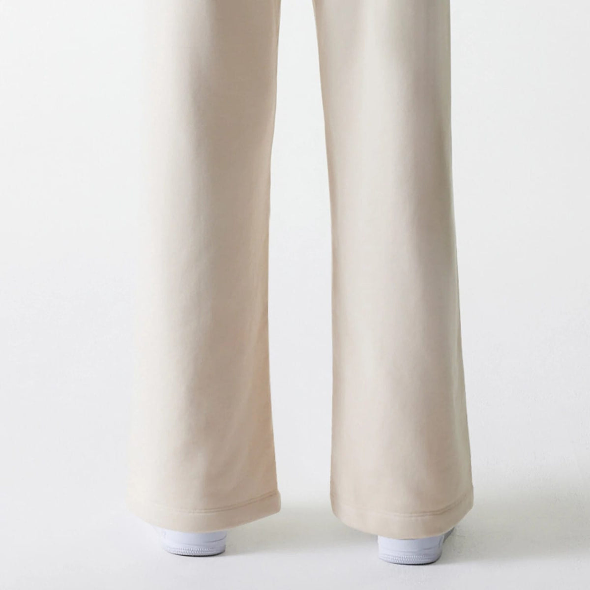 LA Dodgers Womens MLB Tonal Light Beige Straight Leg Joggers-klyvox