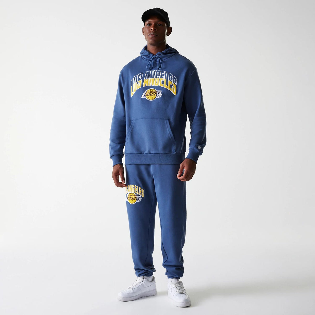 LA Lakers NBA Arch Graphic Dark Blue Joggers-klyvox