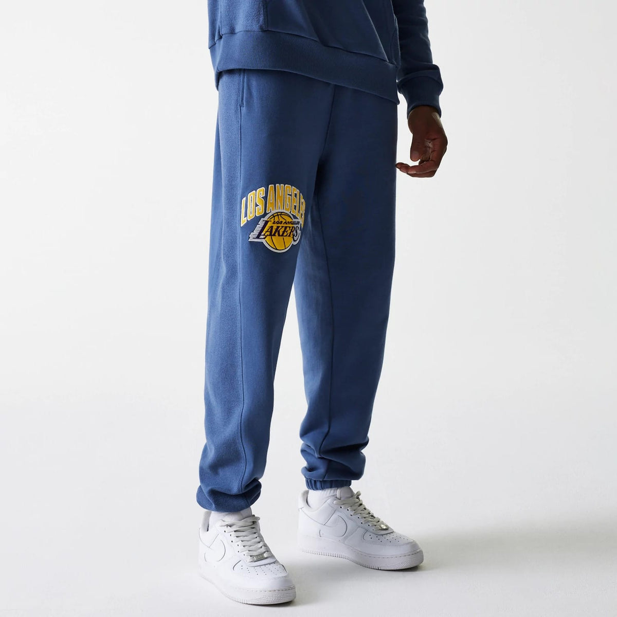 LA Lakers NBA Arch Graphic Dark Blue Joggers-klyvox