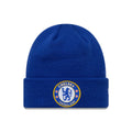 Chelsea FC Lion Crest Youth Core Blue Cuff Knit Beanie Hat-klyvox