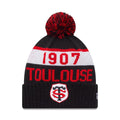 Stade Toulousain Kids Black Sport Knit Beanie Hat-klyvox