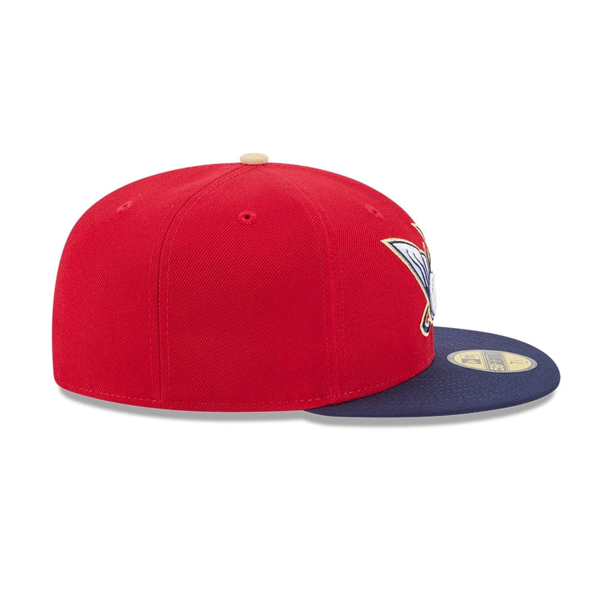 Harrisburg Senators MiLB Theme Night Red 59FIFTY Fitted Cap-klyvox