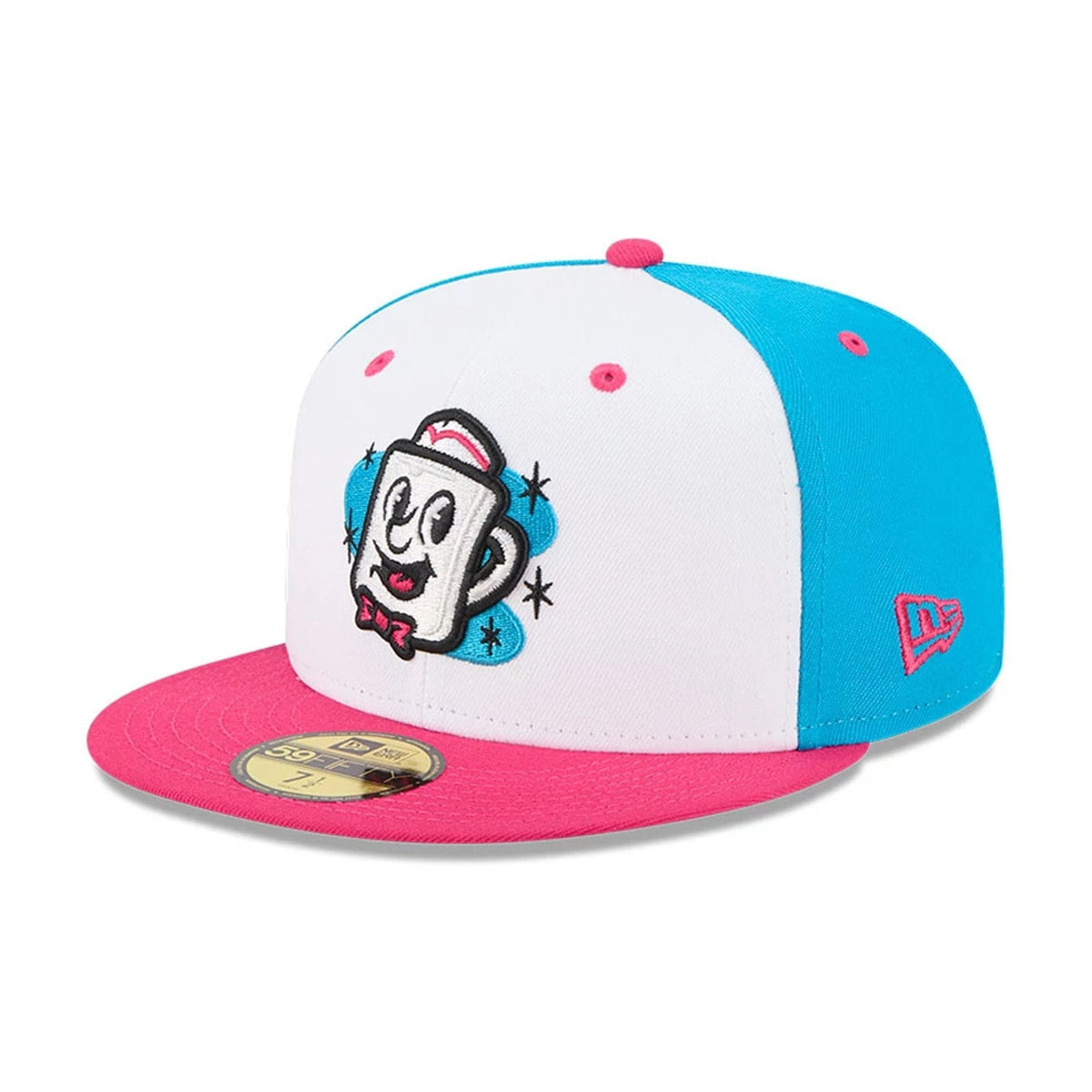 Somerset Patriots MiLB Theme Night Bright Blue 59FIFTY Fitted Cap-klyvox