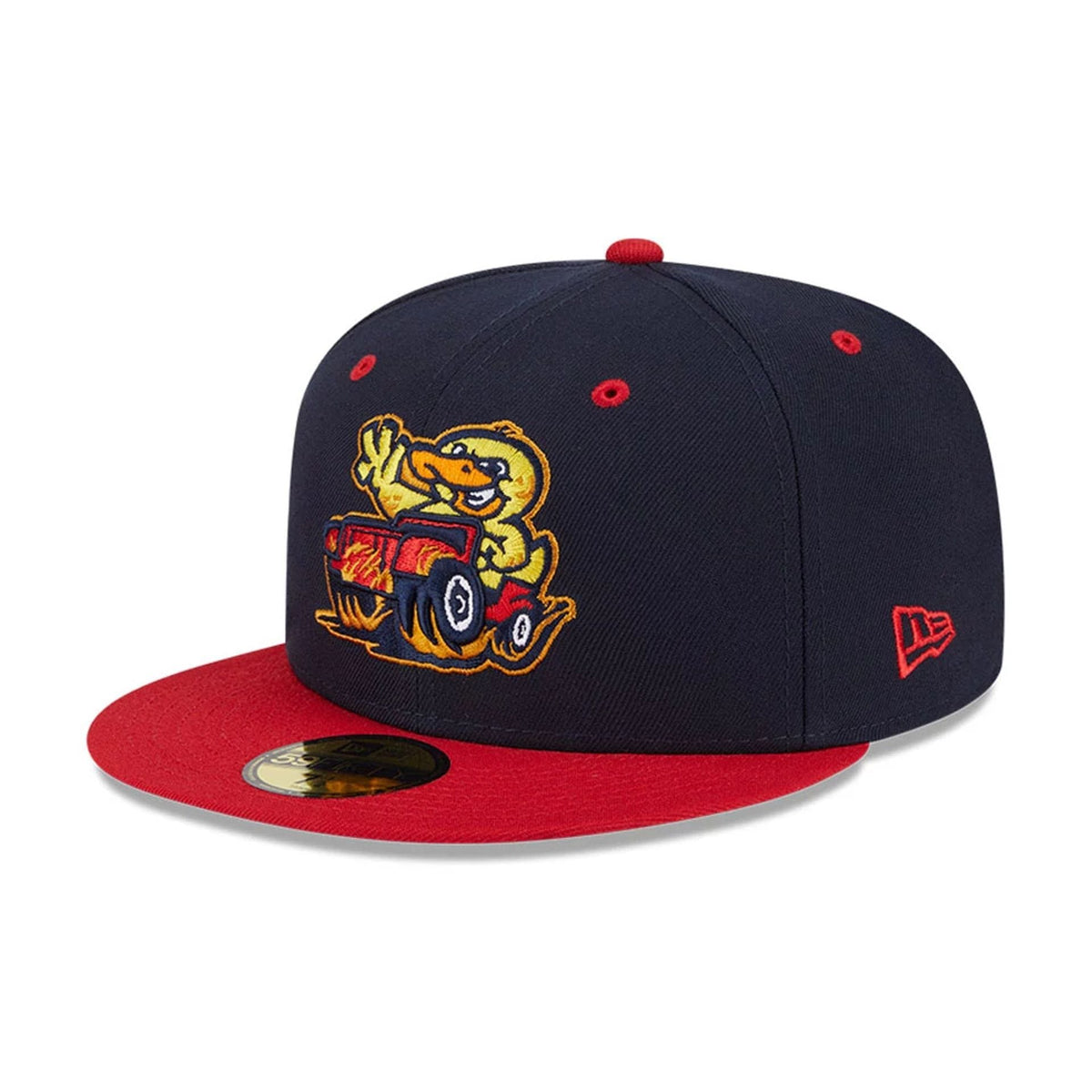 Toledo Mud Hens MiLB Theme Night Navy 59FIFTY Fitted Cap-klyvox