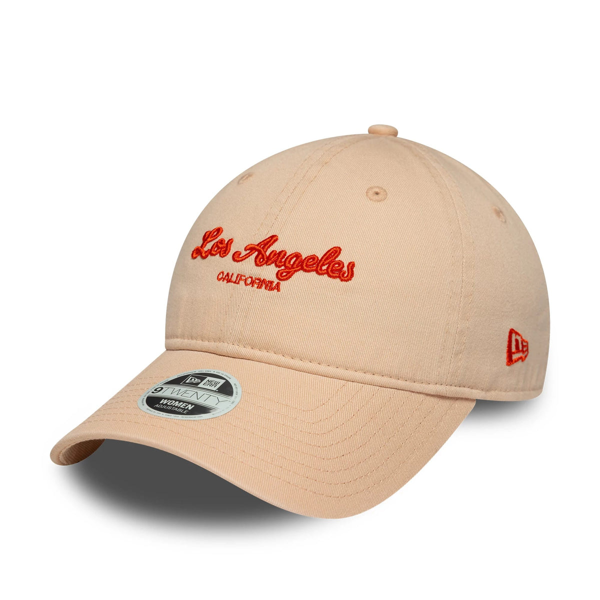 Womens New Era City Pastel Pink 9TWENTY Adjustable Cap-klyvox