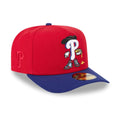 Philadelphia Phillies MLB Cartoon Red 59FIFTY A-Frame Fitted Cap-klyvox