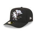 Chicago White Sox MLB Cartoon Black 59FIFTY A-Frame Fitted Cap-klyvox