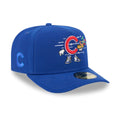 Chicago Cubs MLB Cartoon Blue 59FIFTY A-Frame Fitted Cap-klyvox