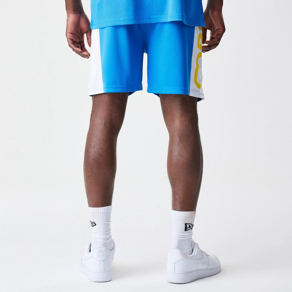 Red Bull Racing Graphic Mesh Blue Shorts-klyvox