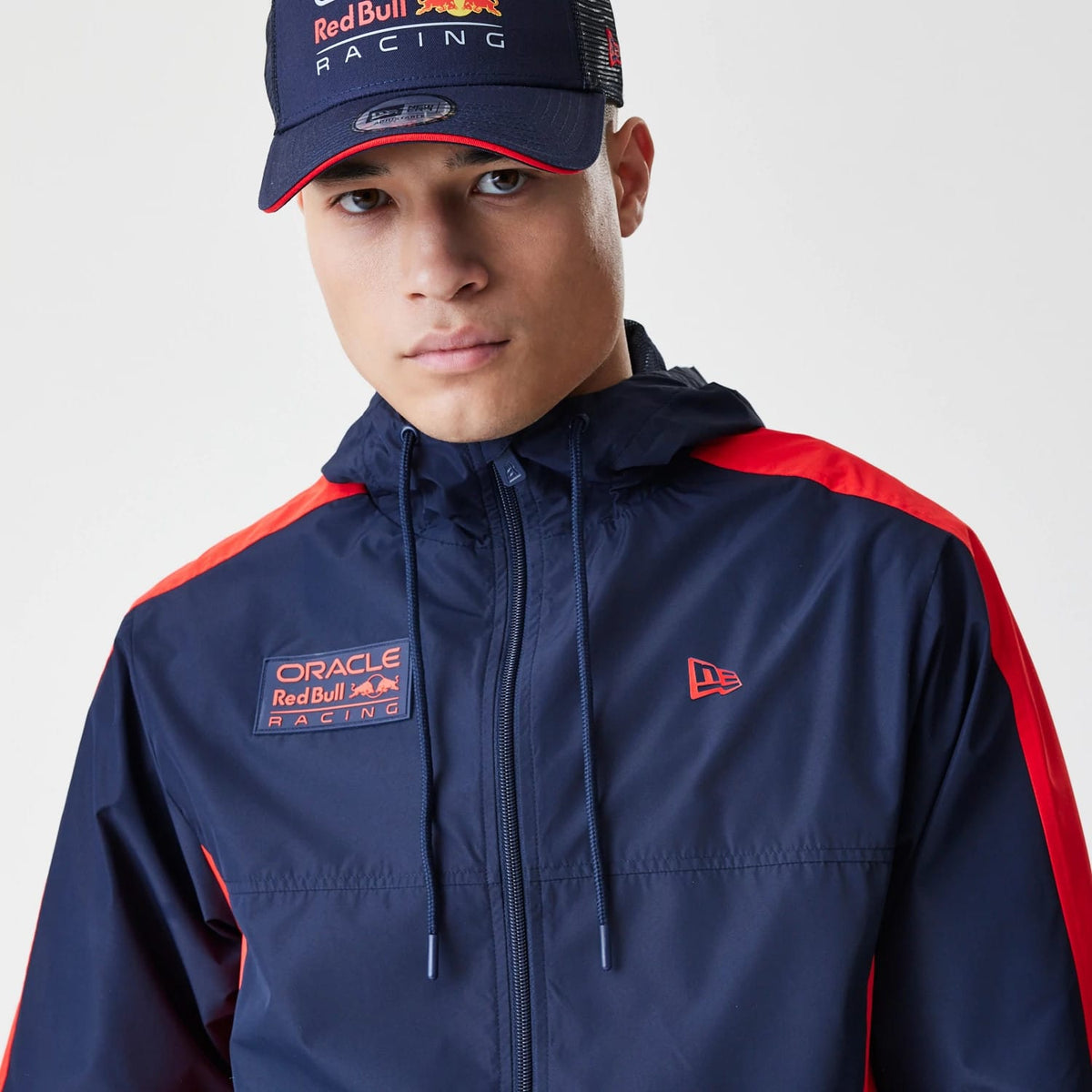 Red Bull Racing Dark Blue Windrunner Jacket-klyvox