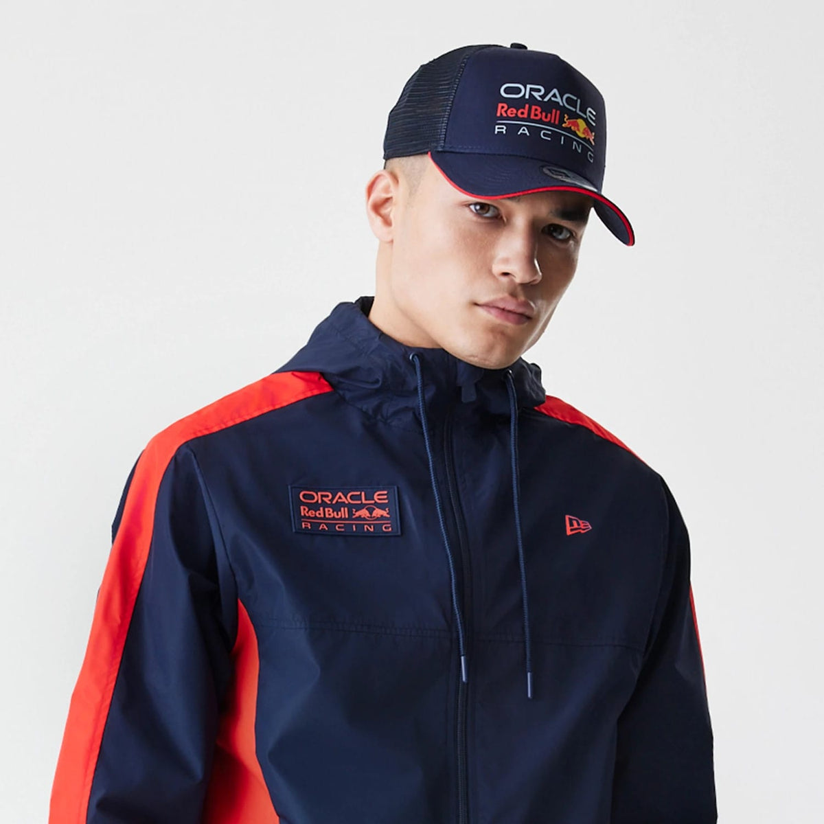 Red Bull Racing Dark Blue Windrunner Jacket-klyvox