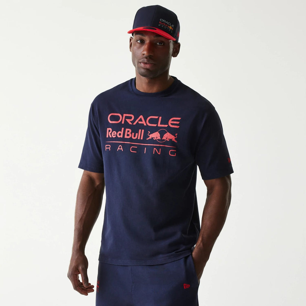 Red Bull Racing Dark Blue Oversized T-Shirt-klyvox