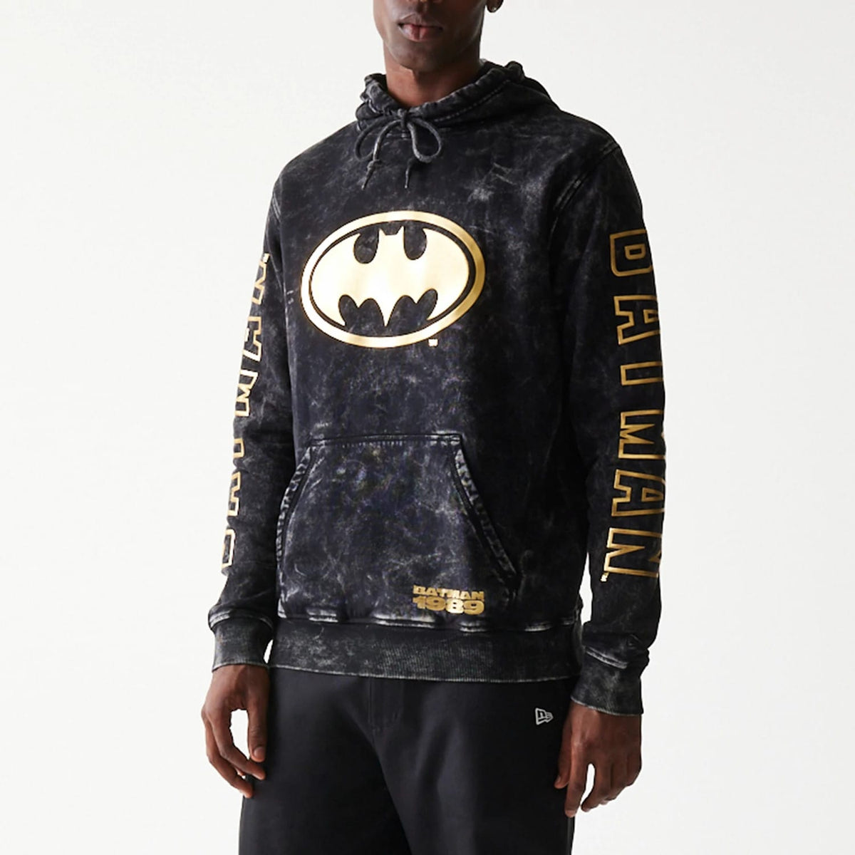 New Era Batman 1989 Black Pullover Hoodie-klyvox