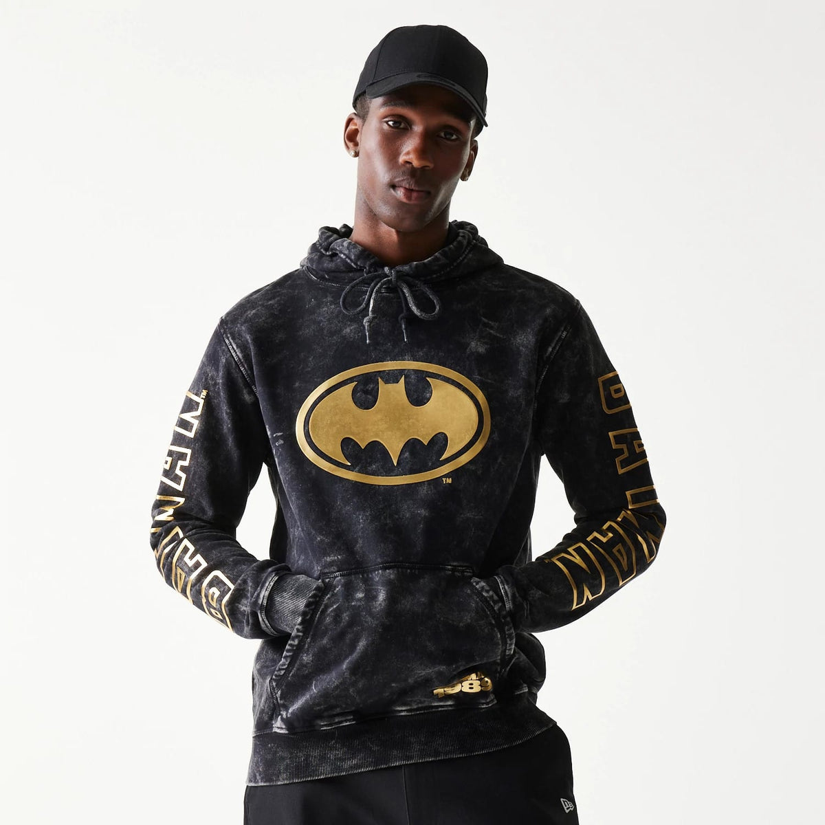 New Era Batman 1989 Black Pullover Hoodie-klyvox