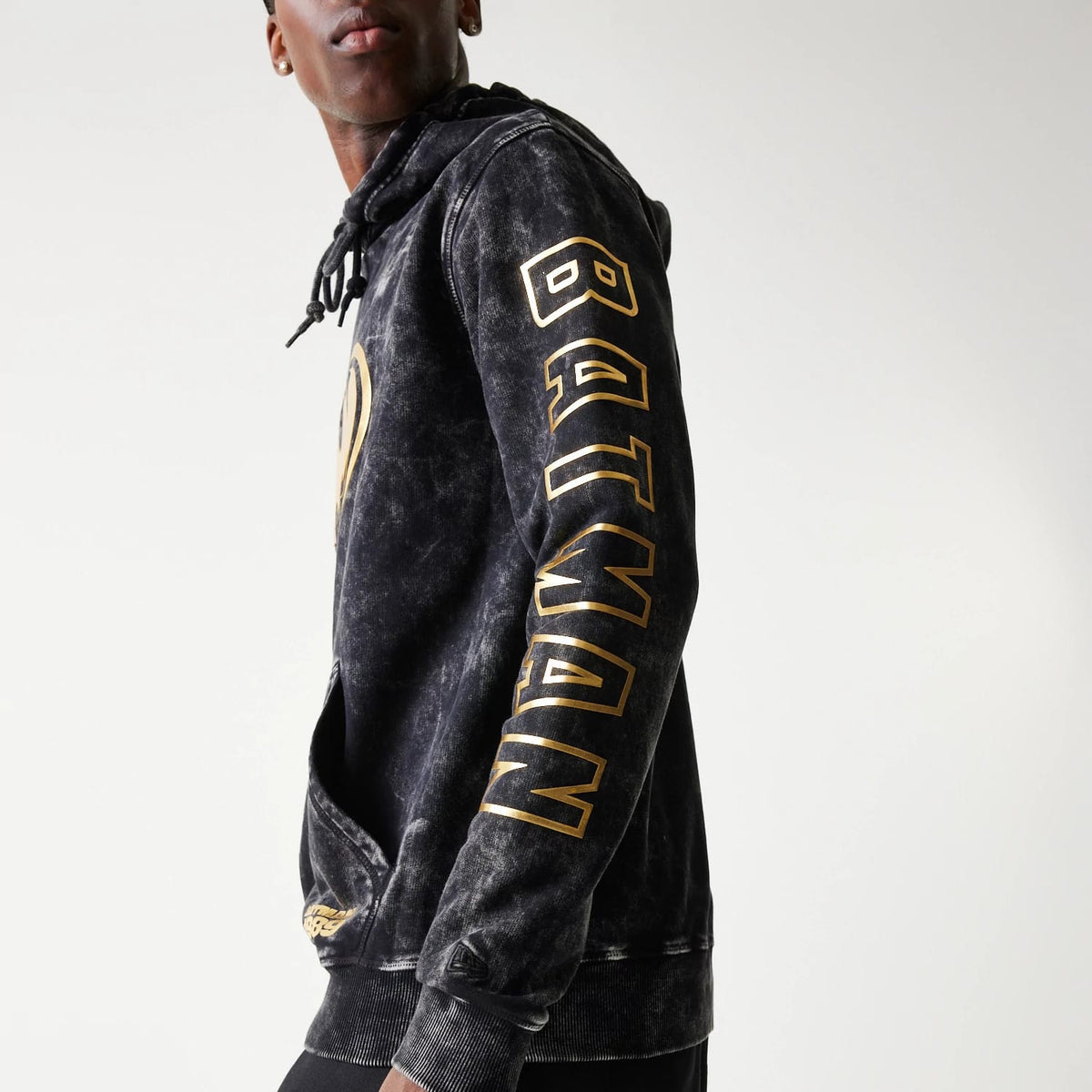 New Era Batman 1989 Black Pullover Hoodie-klyvox