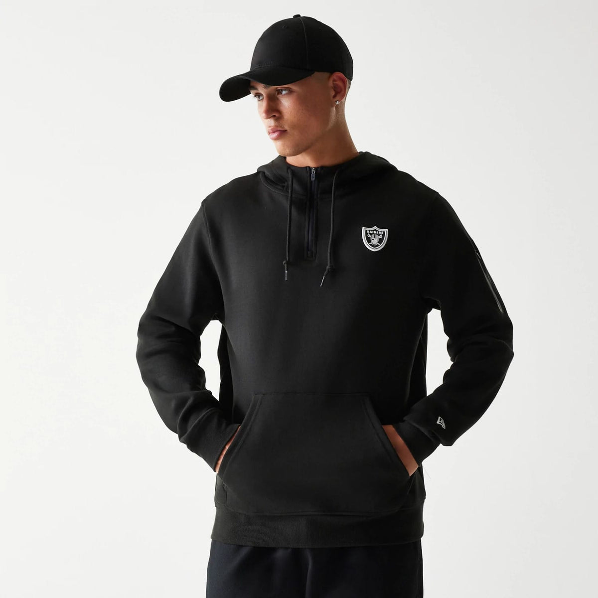 Las Vegas Raiders NFL 3RD Down Black Pullover Hoodie-klyvox