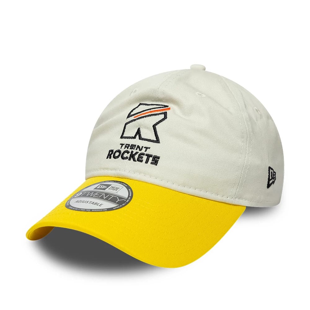 Trent Rockets The Hundred 2025 Contrast Light Beige 9TWENTY Adjustable Cap-klyvox