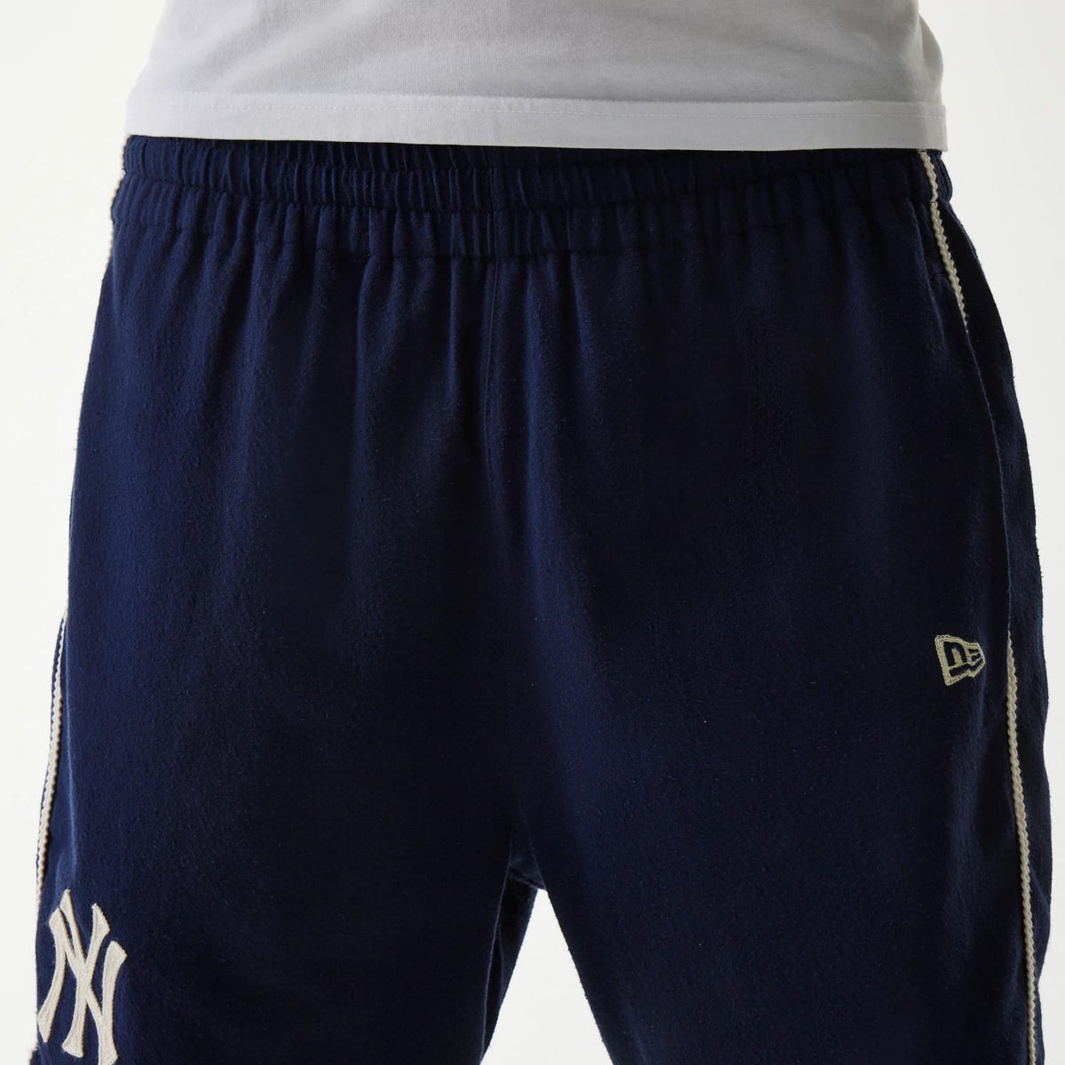 New York Yankees MLB Piping Navy Shorts-klyvox