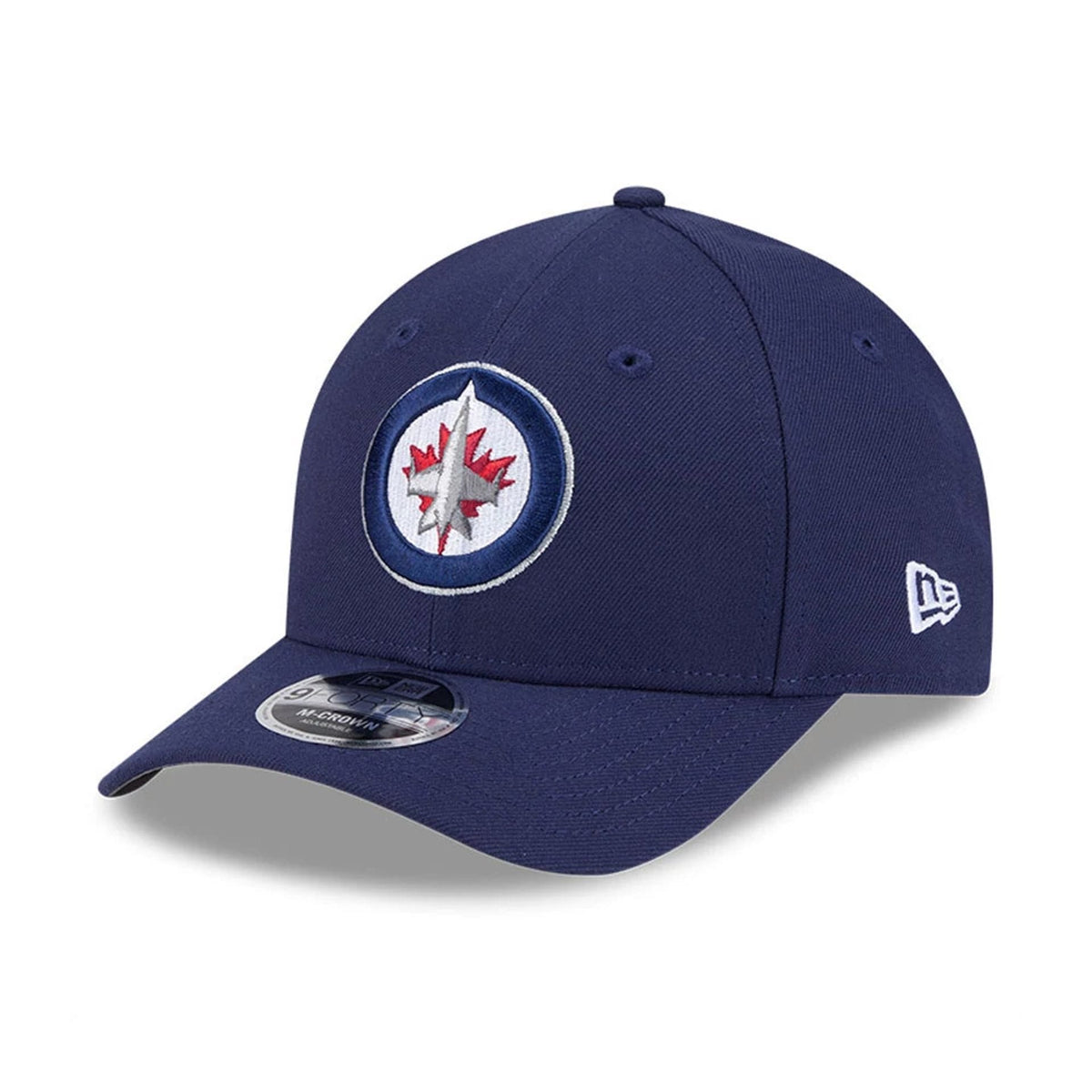 Winnipeg Jets NHL Team Navy 9FORTY M-Crown Adjustable Cap-klyvox