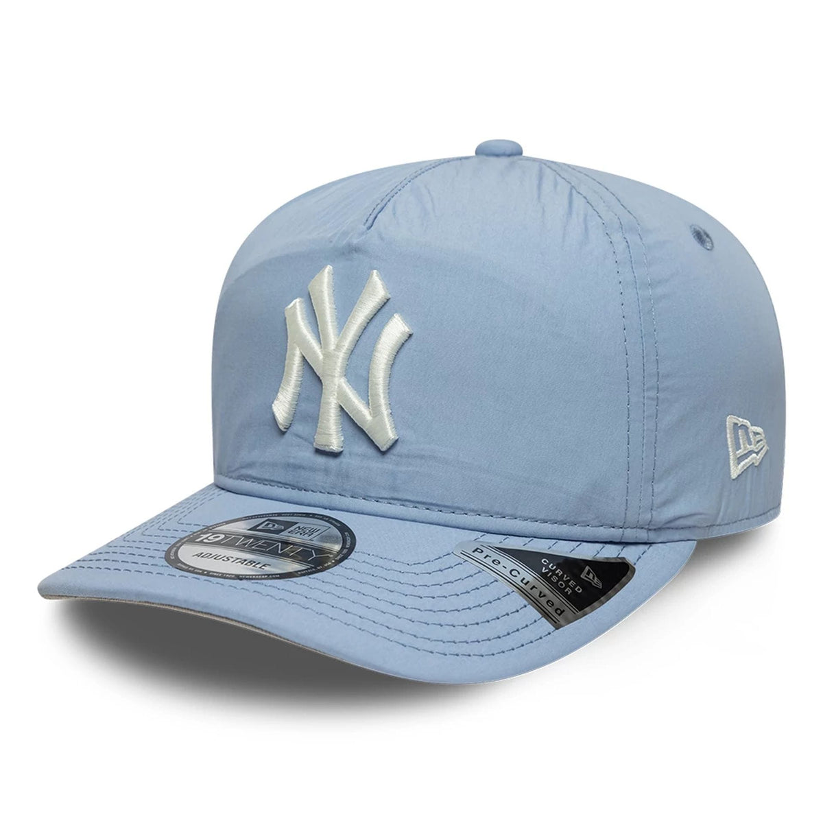 New York Yankees MLB Nylon Open Blue 19TWENTY Adjustable Cap-klyvox