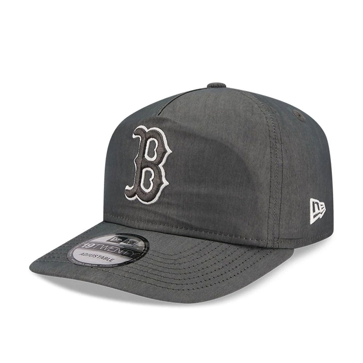Boston Red Sox MLB Nylon Open Grey 19TWENTY Adjustable Cap-klyvox