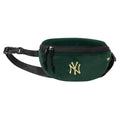 New York Yankees MLB Velour Pin Dark Green Waist Bag-klyvox