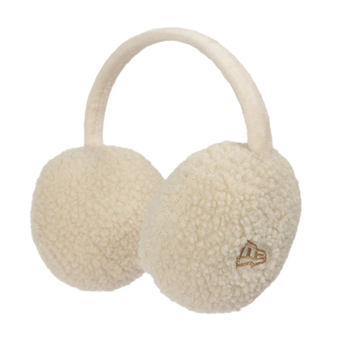 New Era Borg Cream Ear Muffs-klyvox