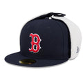Boston Red Sox MLB Classic Navy Dogear 59FIFTY Fitted Cap-klyvox