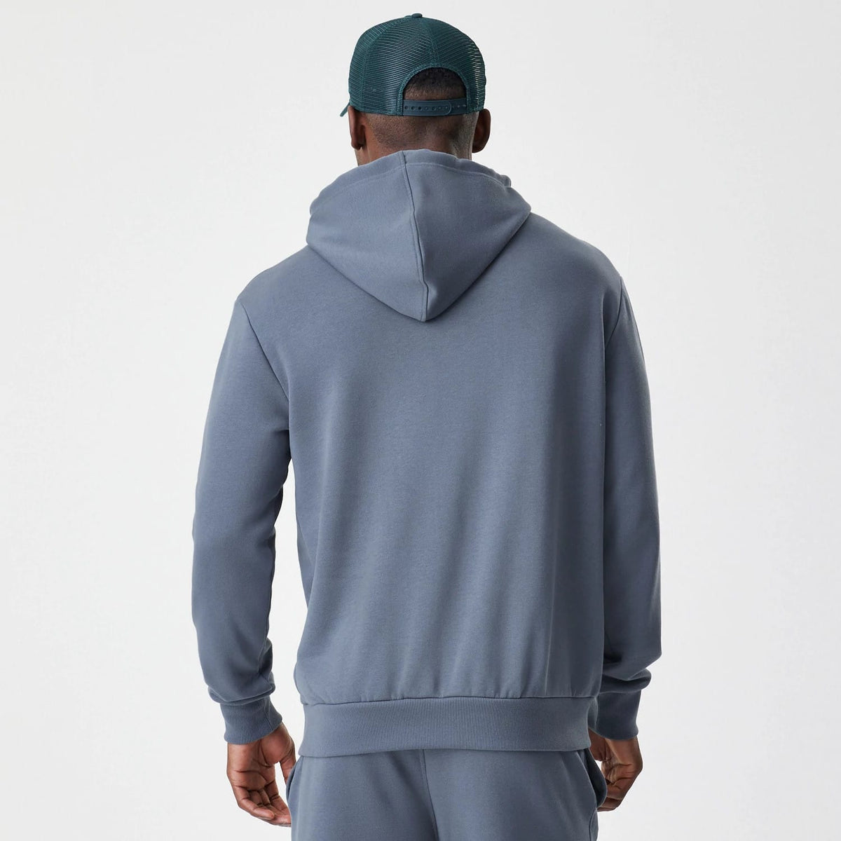 LA Dodgers MLB Midi League Essential Dark Grey Oversized Pullover Hoodie-klyvox
