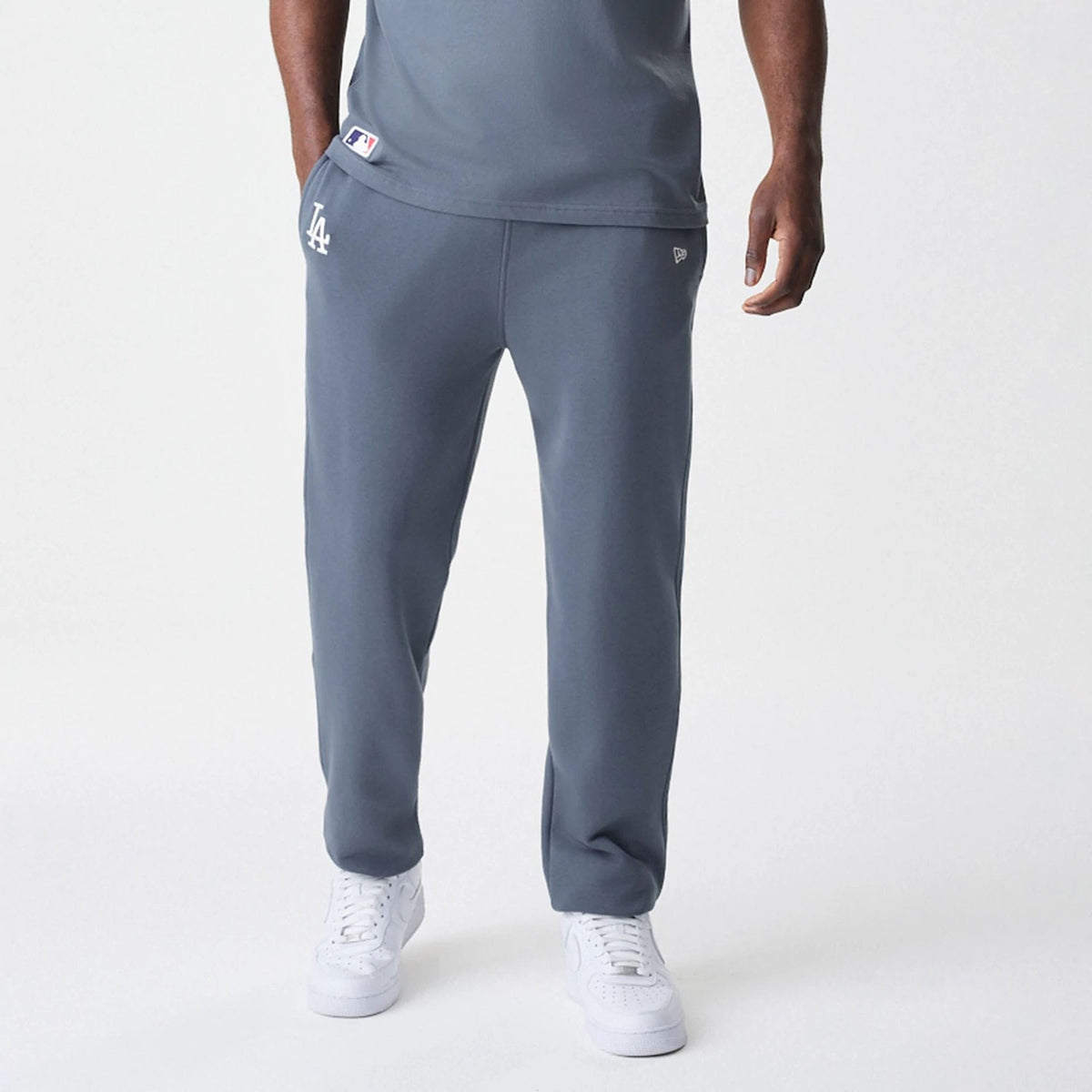 LA Dodgers MLB Midi League Essential Dark Grey Joggers-klyvox