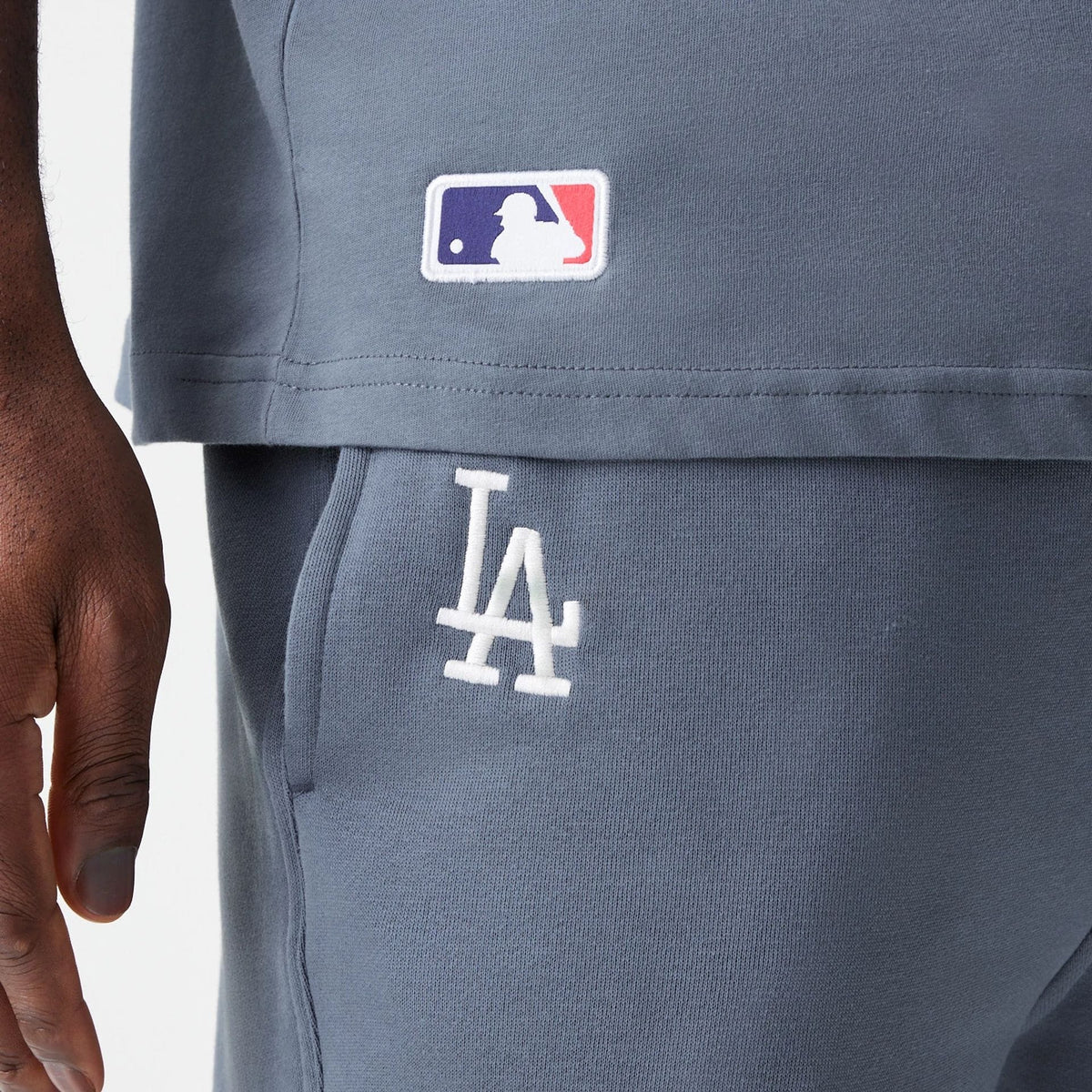 LA Dodgers MLB Midi League Essential Dark Grey Joggers-klyvox