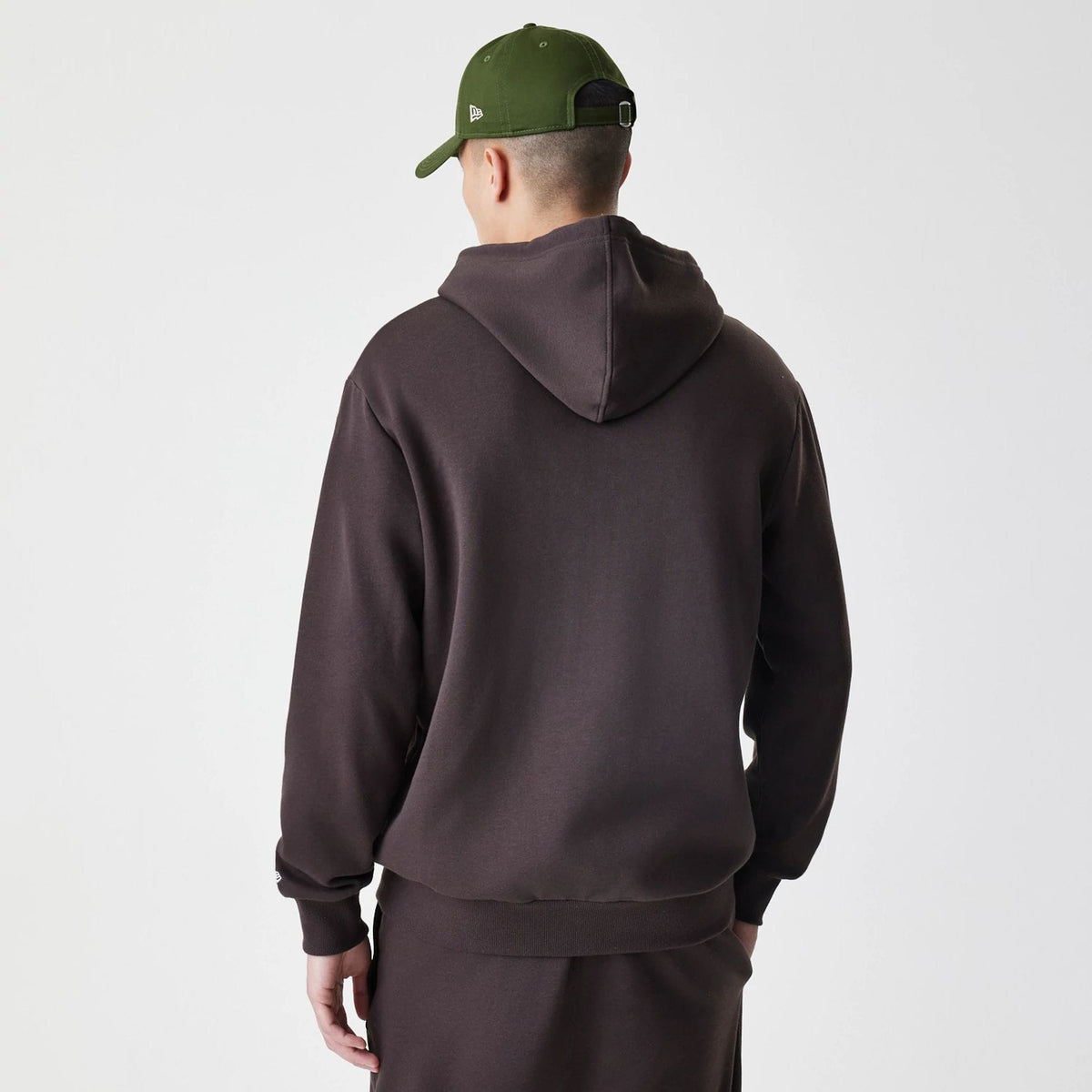 New York Yankees MLB Midi League Essential Dark Brown Full Zip Hoodie-klyvox