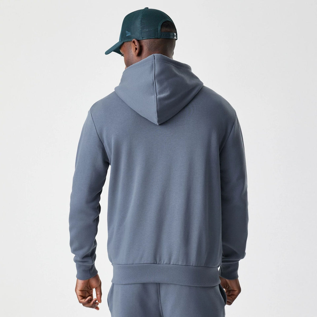LA Dodgers MLB Midi League Essential Dark Grey Full Zip Hoodie-klyvox
