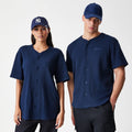 New Era Waffle Navy Jersey-klyvox