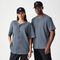 New Era Waffle Dark Grey Jersey-klyvox