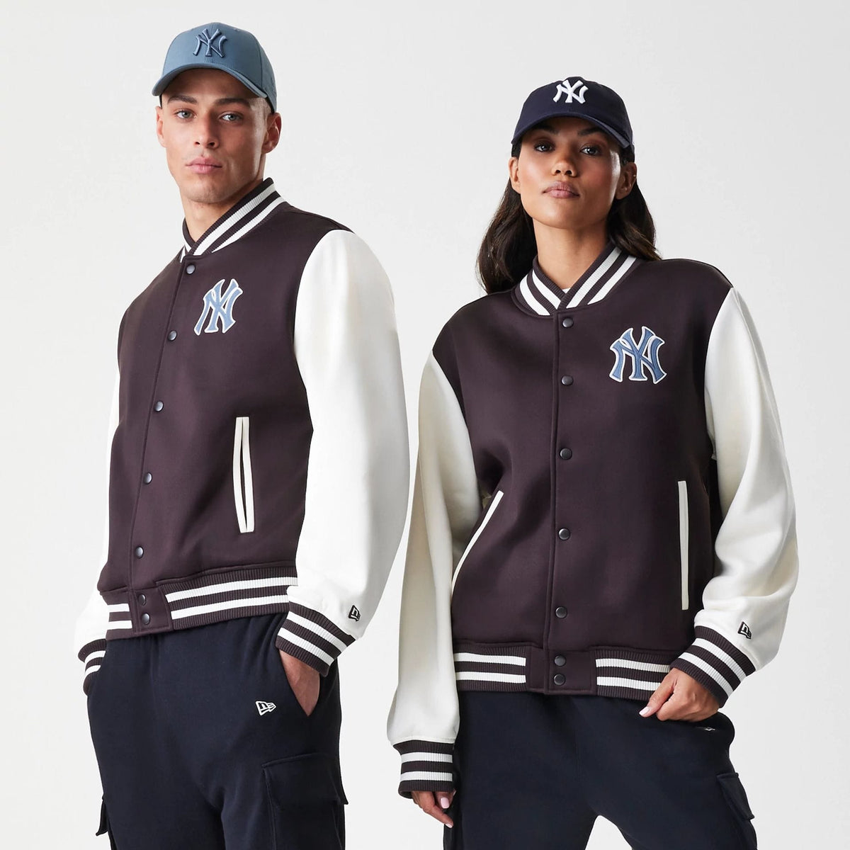 New York Yankees MLB Dark Brown Varsity Jacket-klyvox