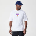 New Era Location White Oversized T-Shirt-klyvox