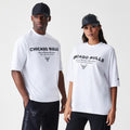 Chicago Bulls NBA Linear White T-Shirt-klyvox