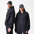 LA Lakers NBA Suede Black Hooded Jacket-klyvox