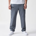 LA Lakers NBA Linear Dark Grey Straight Leg Joggers-klyvox