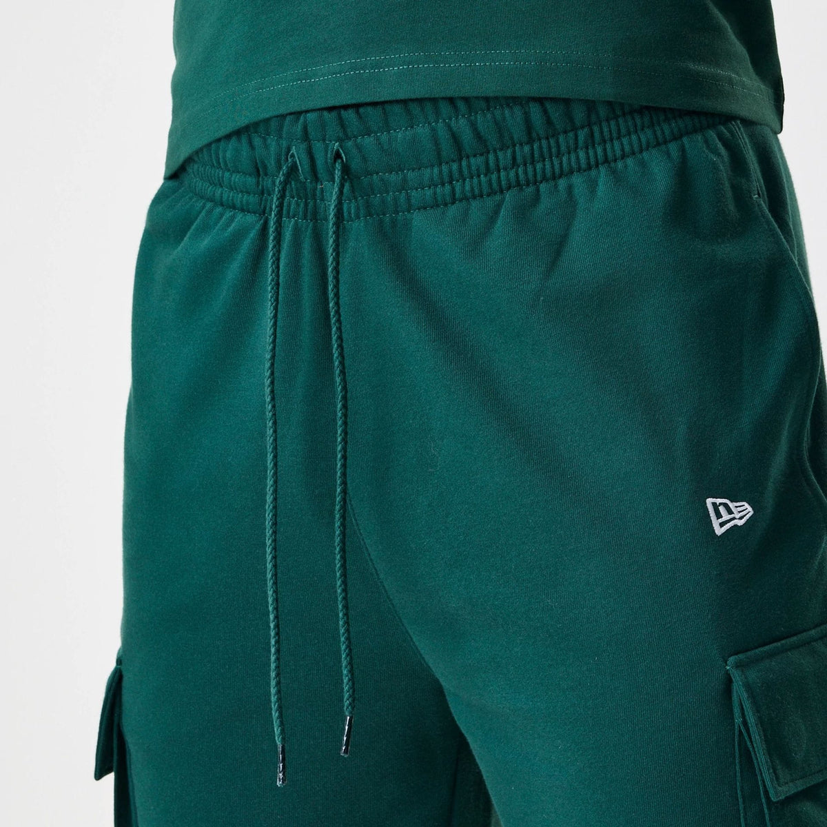 New Era Core Cargo Dark Green Joggers-klyvox