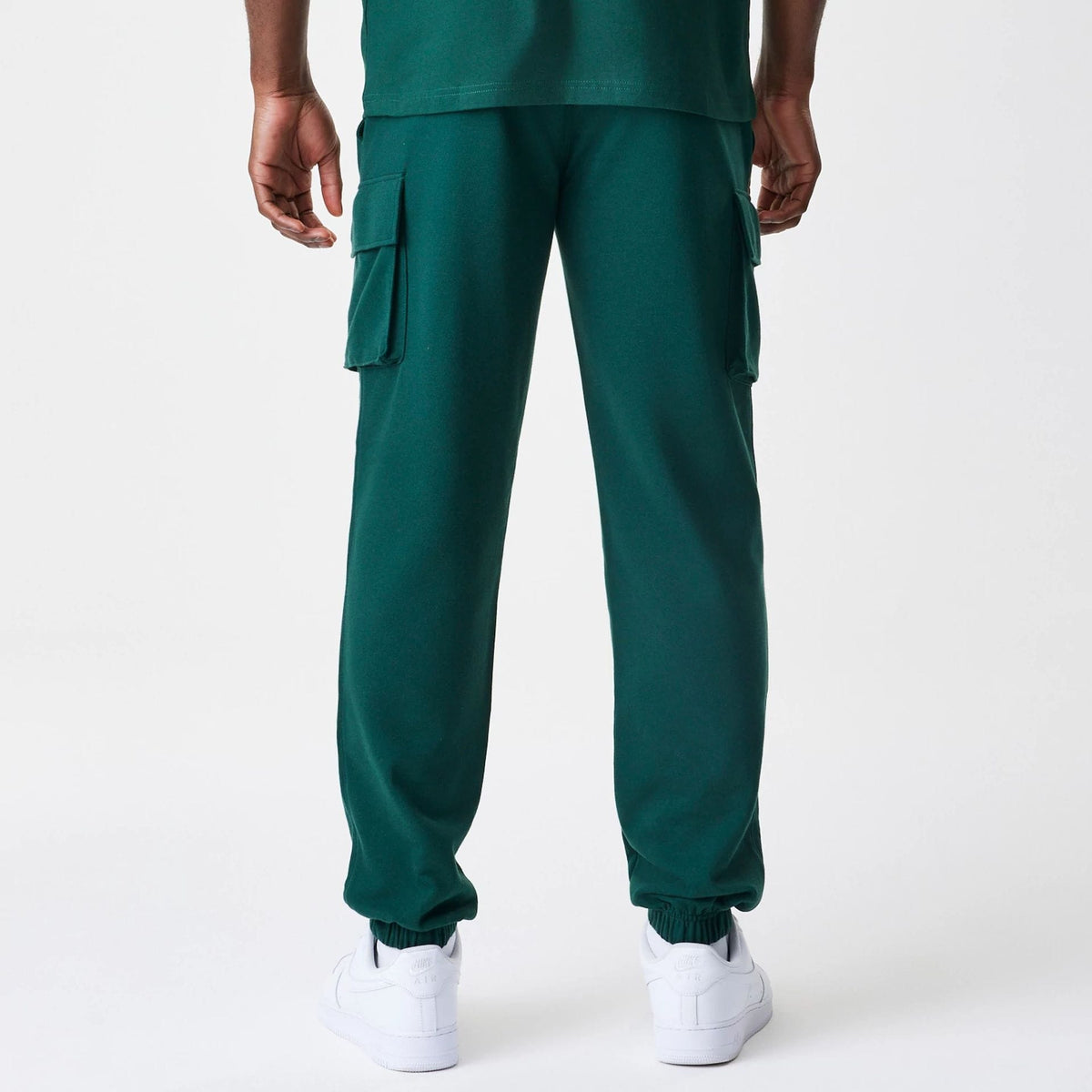 New Era Core Cargo Dark Green Joggers-klyvox