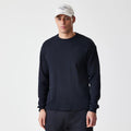 New Era Waffle Black Long Sleeve T-Shirt-klyvox