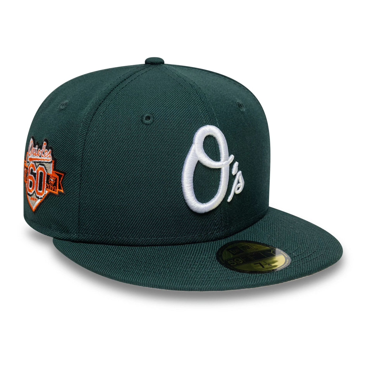 Baltimore Orioles MLB Dark Green 59FIFTY Fitted Cap-klyvox