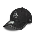 LA Dodgers Womens MLB Sequin Black 9FORTY Adjustable Cap-klyvox