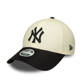 New York Yankees Womens MLB Faux Suede Light Beige 9FORTY Adjustable Cap-klyvox