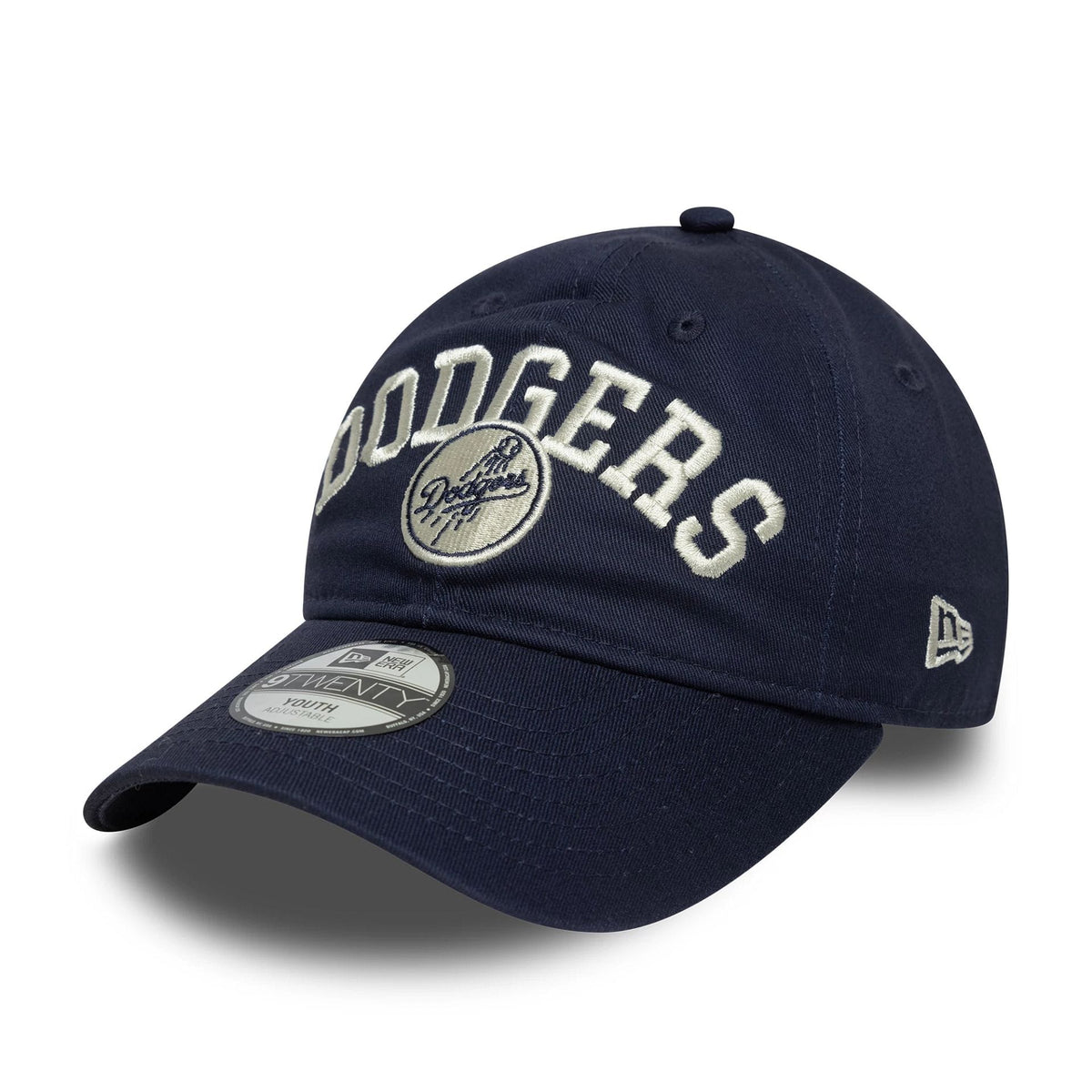 LA Dodgers Youth MLB College Navy 9TWENTY Adjustable Cap-klyvox